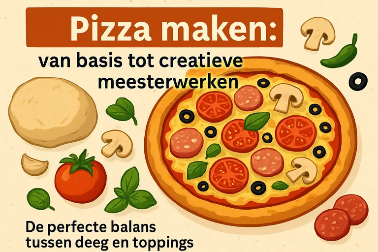 Pizza maken: van basis tot creatieve meesterwerken